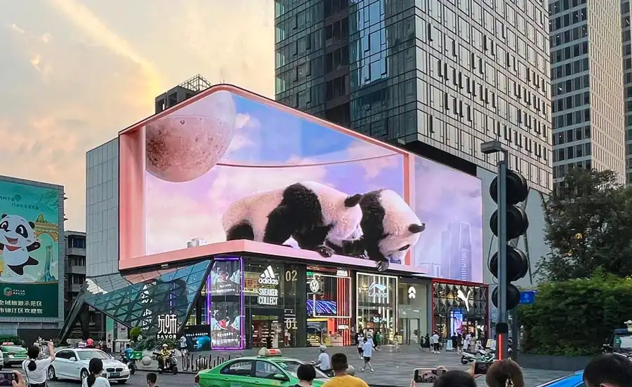 3D led billboard