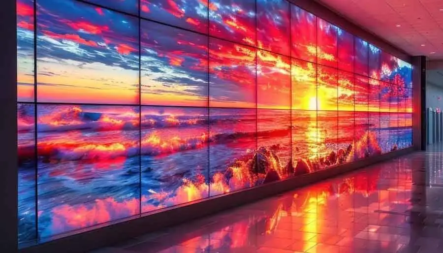 led video wall panels advertising