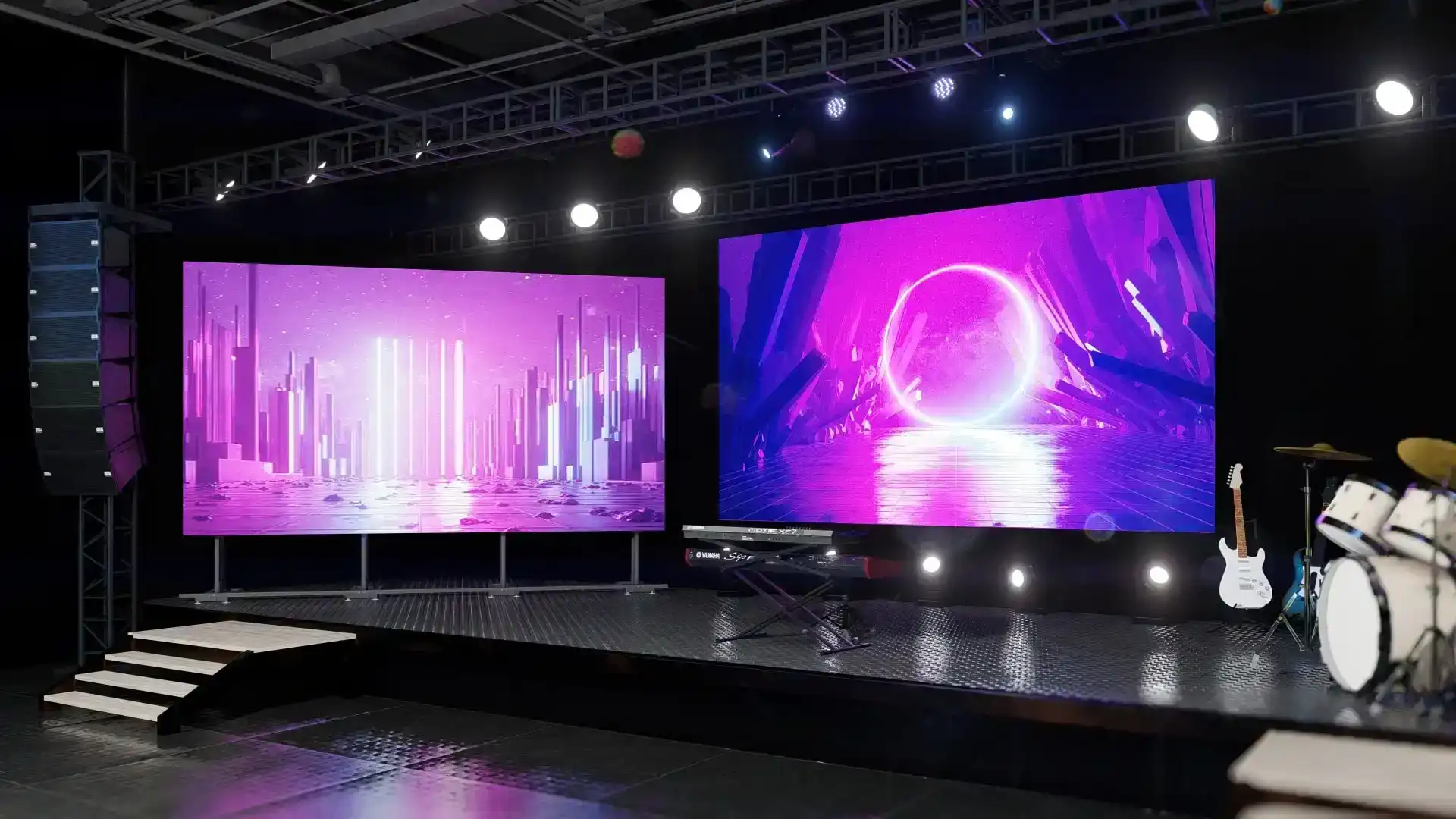 led video wall rentals