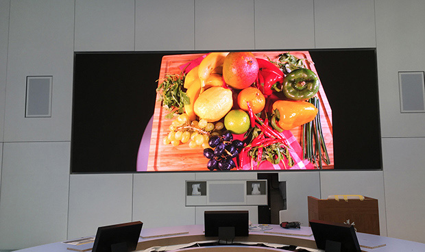 Cinstar direct view LED video wall for meeting room Switzerland